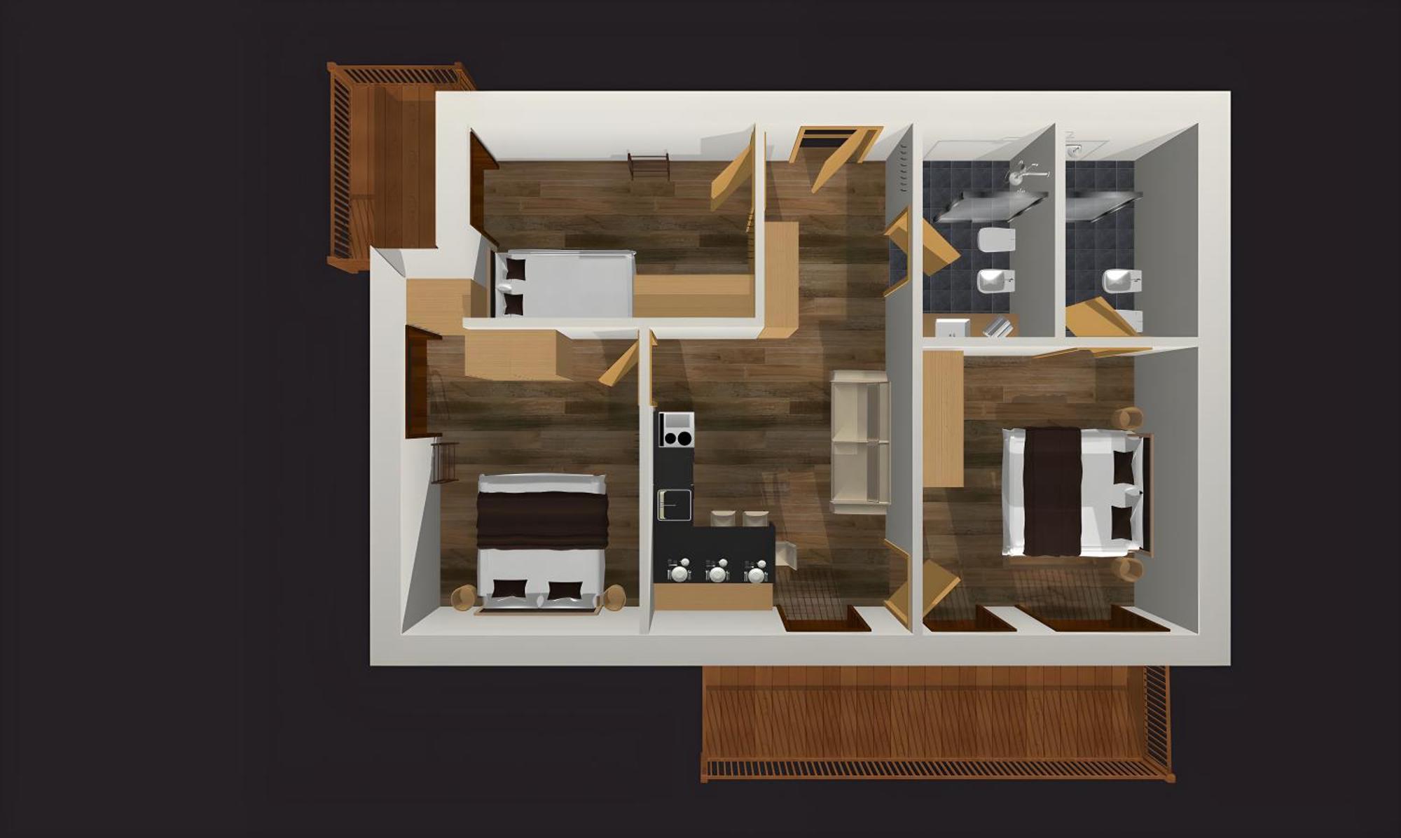 Appartement- Und Wellnesshotel Winkler Фалцес Стая снимка
